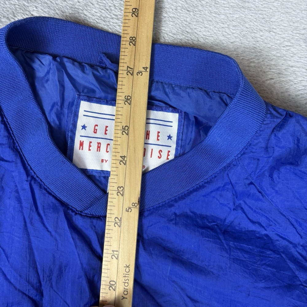 MLB Chicago Cubs Genuine Merchandise Pullover Windbreaker Blue Size Large - Picture 5 of 7